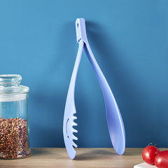 1pc Plastic Cooking Tongs Non Slip Food Tongs For Cooking Kitchen Tools