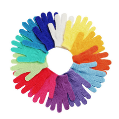 Exfoliating Bath Gloves for Gentle Skin Scrubbing at Home
