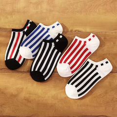 Men's Sweat-Absorbing Low-Cut Socks for Outdoor Activities