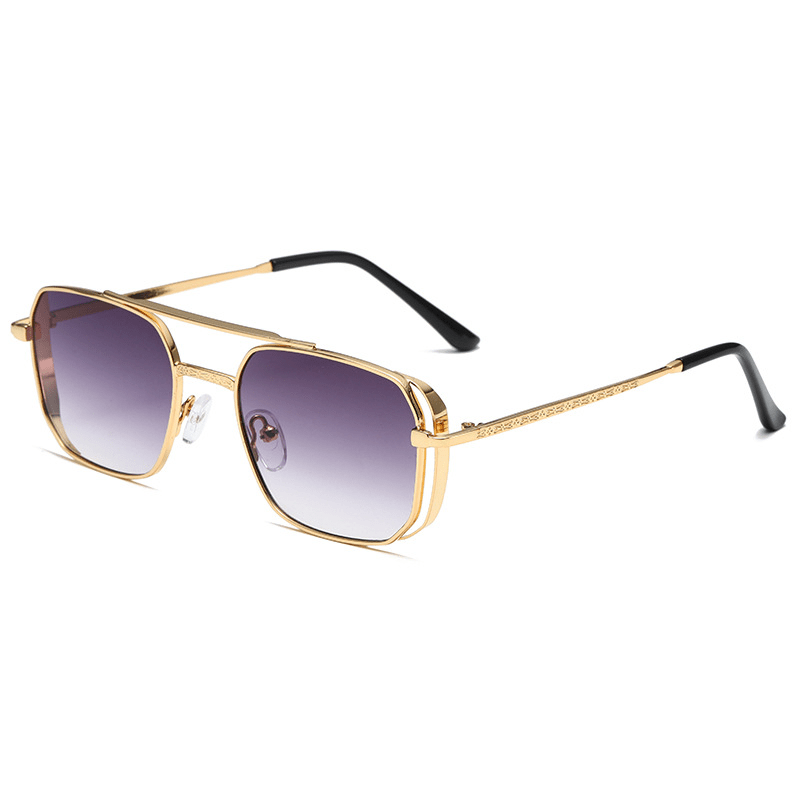 Men's Steampunk Metal Sunglasses UV Protection Eyeglasses