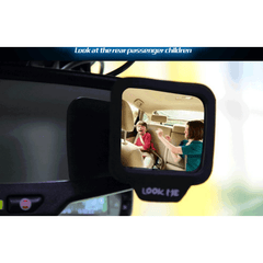 270&deg; Wide Angle Car Rear Magnet Mirror - Eliminate Blind Spots