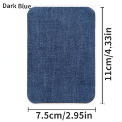 5pcs Back Adhesive Patches for Men - Iron On Patches for Clothes Jeans Jackets