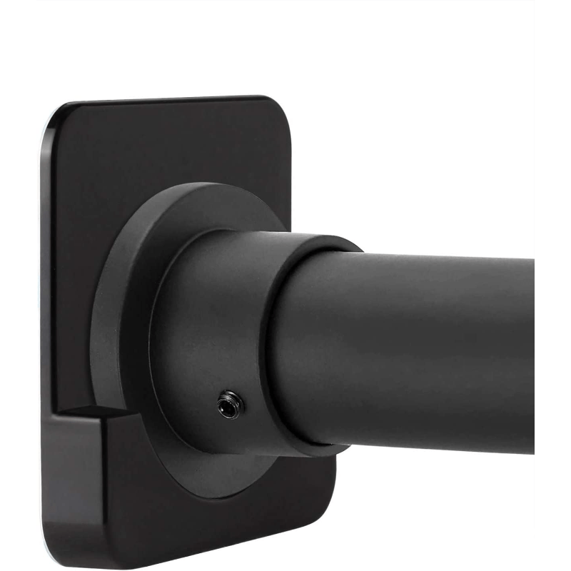 Shower Rod Holder Wall Mount Retainer Base Support