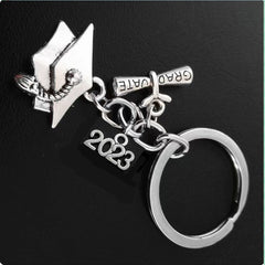 Graduation Key Chain Alloy Jewelry Student Gift Teacher Souvenir