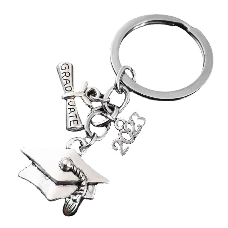 Graduation Key Chain Alloy Jewelry Student Gift Teacher Souvenir
