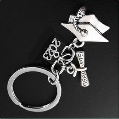 Graduation Key Chain Alloy Jewelry Student Gift Teacher Souvenir