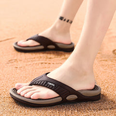 Men's Quick Drying Massage Flip Flops Non Slip Thong Sandals