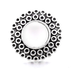 Alloy Snap Button Studded Rhinestones DIY Bracelet Necklace Accessories