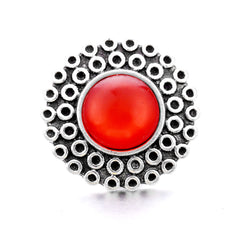 Alloy Snap Button Studded Rhinestones DIY Bracelet Necklace Accessories