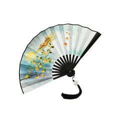 Chinese Style Folding Fan 20 32 cm Ink Painting National Tide Fan