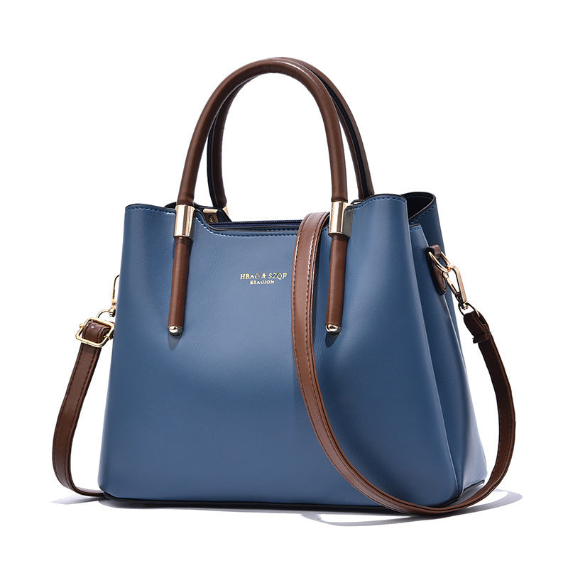 Classic Tote Satchel Bag All Match Storage Bag For Work