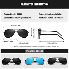 RoyalHot Metal Polarized Outdoor Sunglasses for Cycling