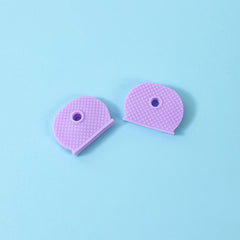 2Pcs Key Cases Keyring Silica Gel Key Cap Men