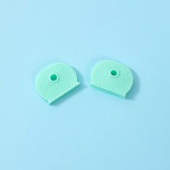 2Pcs Key Cases Keyring Silica Gel Key Cap Men