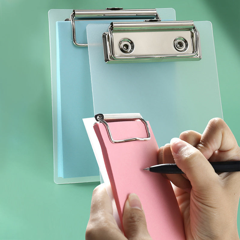 Mini Clipboard Notepad - Great for Small Pockets, Nurses, Students, Office