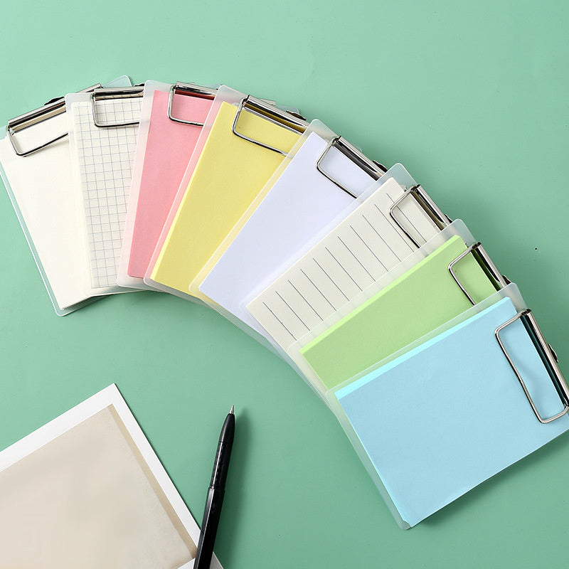 Mini Clipboard Notepad - Great for Small Pockets, Nurses, Students, Office