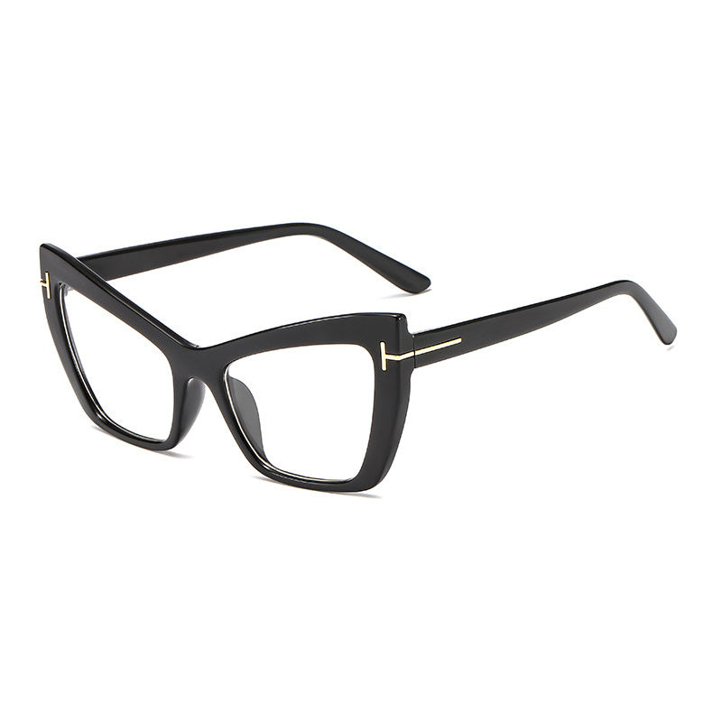 Tortoiseshell Clear Lens Glasses Women Men Block Spectacles Frame