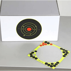 25pcs Reactive Self Stick Splatter Paper Shooting Targets