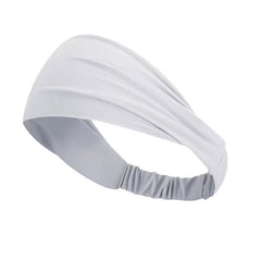 Summer High Elastic Running Fitness Sweatband Sweat absorbing Headband