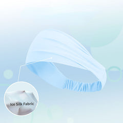 Summer High Elastic Running Fitness Sweatband Sweat absorbing Headband