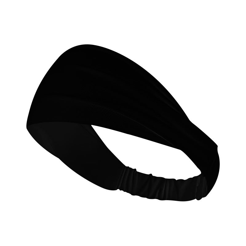 Summer High Elastic Running Fitness Sweatband Sweat absorbing Headband