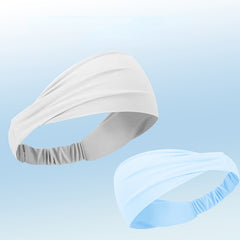 Summer High Elastic Running Fitness Sweatband Sweat absorbing Headband