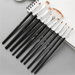 10pcs Acrylic Gouache Brush Set Nylon Brushes