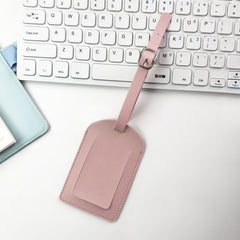 PU Leather Luggage Tag Flap Travel Accessories