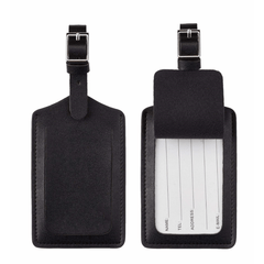 PU Leather Luggage Tag Flap Travel Accessories