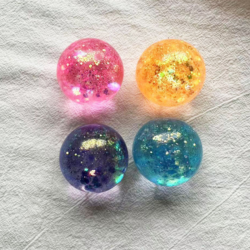 Frosted Transparent Stress Relief Ball, Large Slow Rebound Vent Toy