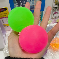 Frosted Transparent Stress Relief Ball, Large Slow Rebound Vent Toy