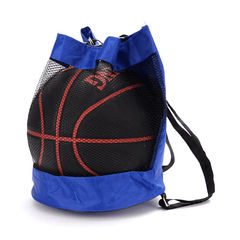 Basketball Mesh Pocket Backpack Oxford Cloth Shoulder Crossbody Bag