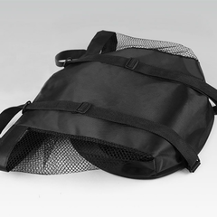 Basketball Mesh Pocket Backpack Oxford Cloth Shoulder Crossbody Bag