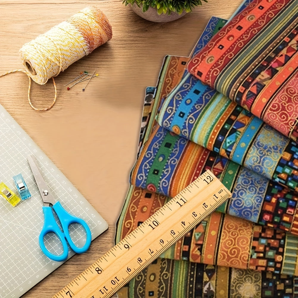 Ethnic Style Pattern Fabric for Women Dress Sewing