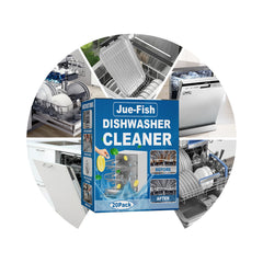 20 Pack Dishwasher Cleaner Tablets - Deep Cleaning Descaler Pods