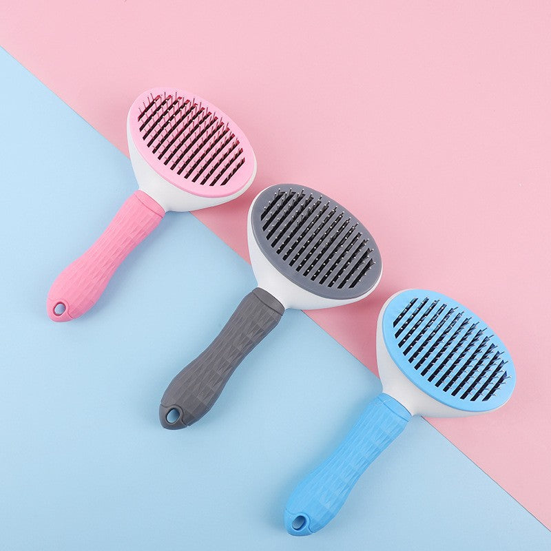 Pet Hair Removal Comb - Reduces Shedding, Promotes Healthy Coat