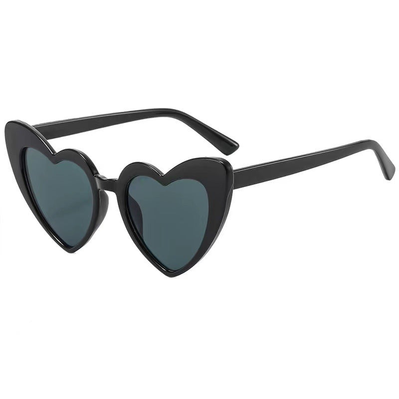 Y2K Heart Sunglasses LOVE Theme Photo Booth Props Glasses UV400