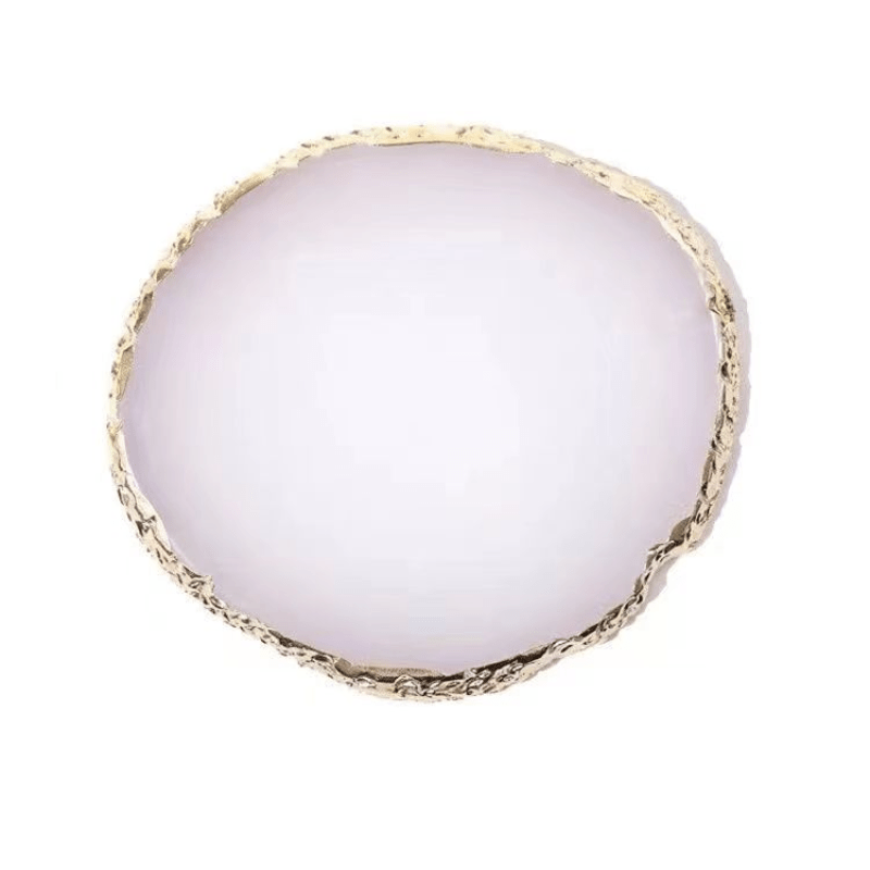Golden Edge Jewelry Accessories Display Tray Board Resin Container