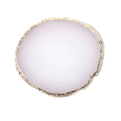 Golden Edge Jewelry Accessories Display Tray Board Resin Container