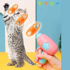Interactive Flying Propellers Toy for Cats