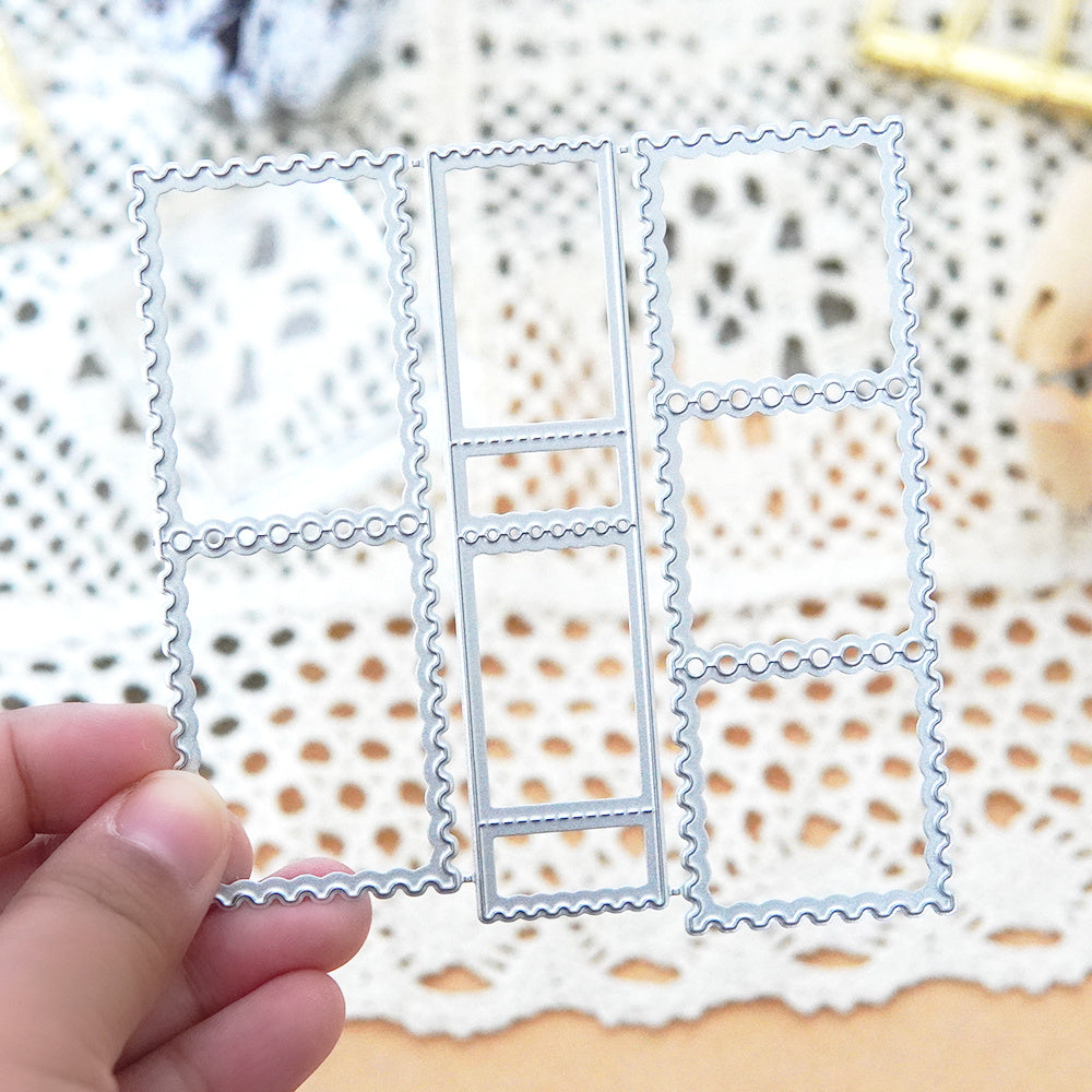 Metal Cutting Dies Border Card Paper Craft DIY Template Album Embossing