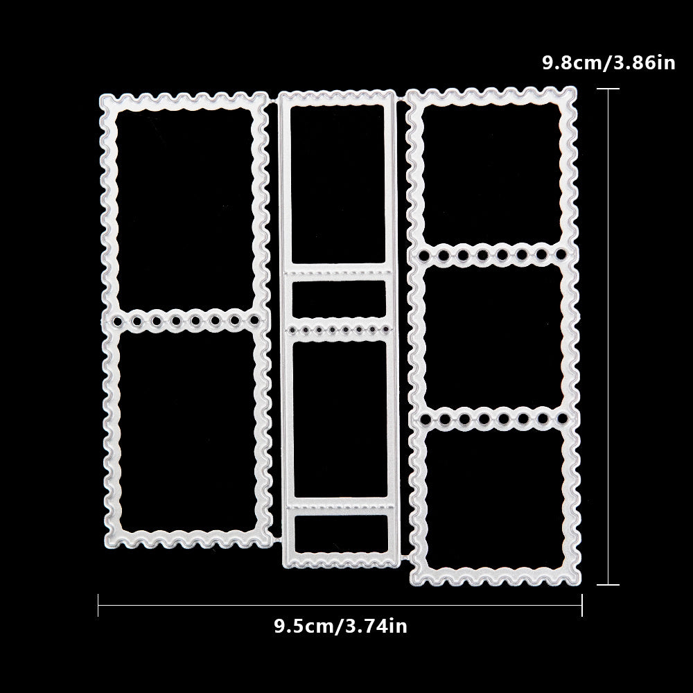 Metal Cutting Dies Border Card Paper Craft DIY Template Album Embossing