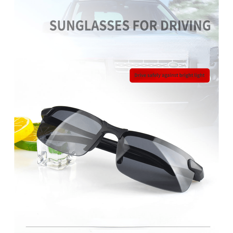 Men's Sports Sunglasses UV Protection for Cycling Driving Night Vision