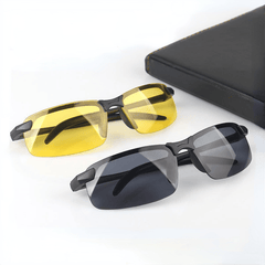 Men's Sports Sunglasses UV Protection for Cycling Driving Night Vision