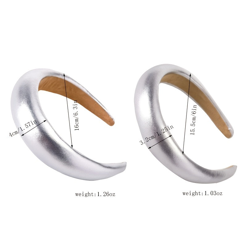 Solid Sponge Hair Hoop for Women's Hair