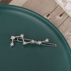 Rhinestone Star Decor Hair Clip for Women and Girls