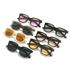 Square Sunglasses Star Decor Anti Glare UV400