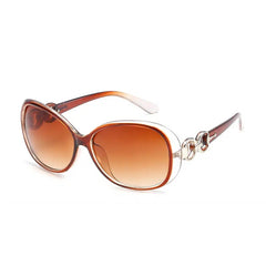 Women's Vintage Oversize Sunglasses with UV400 Protection