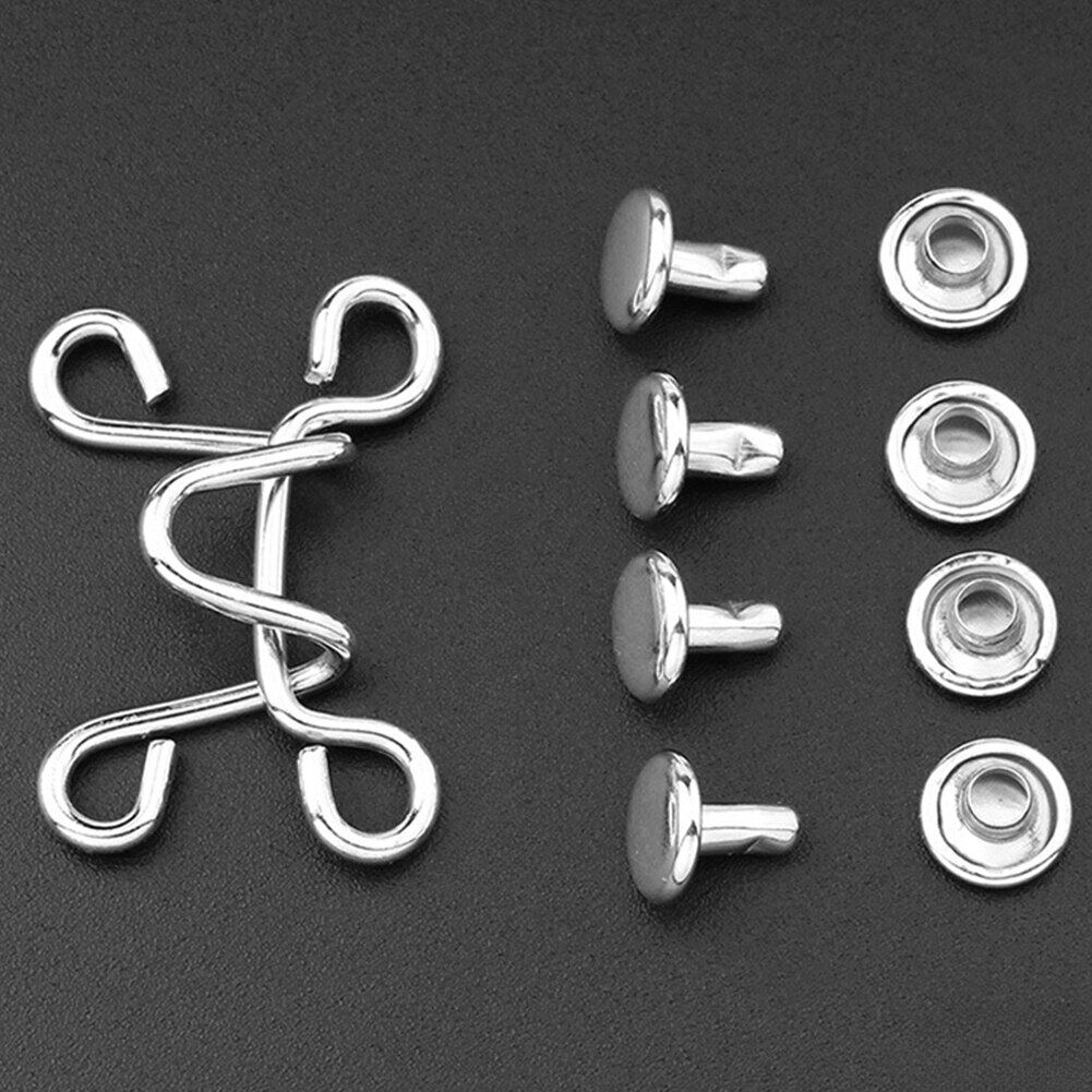 Invisible Waist Button Metal for Jeans No Sewing Waist Adjustment