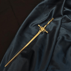 Punk Metal Sword Hairpin Chinese Style Hair Sticks For Women